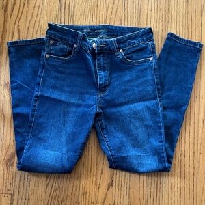 Slim Fit Denim Jeans - Deep Blue